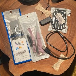 BUNDLE- Garmin Vivoactive HR charger and replacement bands